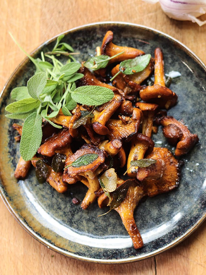 Recipe Chanterelle mushrooms